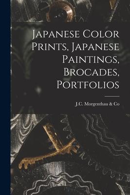 Japanese Color Prints Japanese Paintings Brocades Portfolios
