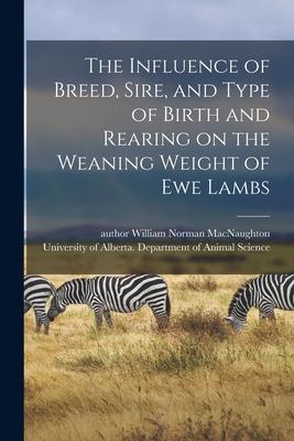 The Influence of Breed Sire and Type of Birth and Rearing on the Weaning Weight of Ewe Lambs