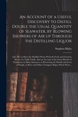 An Account of a Useful Discovery to Distill Double the Usual Quantity of Seawater by Blowing Showers of Air up Through the Distilling Liquor: and Als