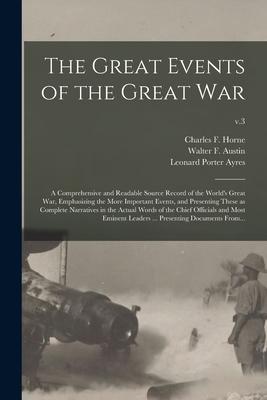 The Great Events of the Great War; a Comprehensive and Readable Source Record of the World‘s Great War Emphasizing the More Important Events and Pre