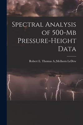 Spectral Analysis of 500-mb Pressure-height Data