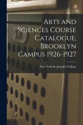 Arts and Sciences Course Catalogue Brooklyn Campus 1926-1927