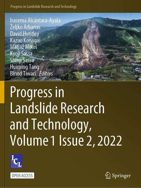 Progress in Landslide Research and Technology Volume 1 Issue 2 2022