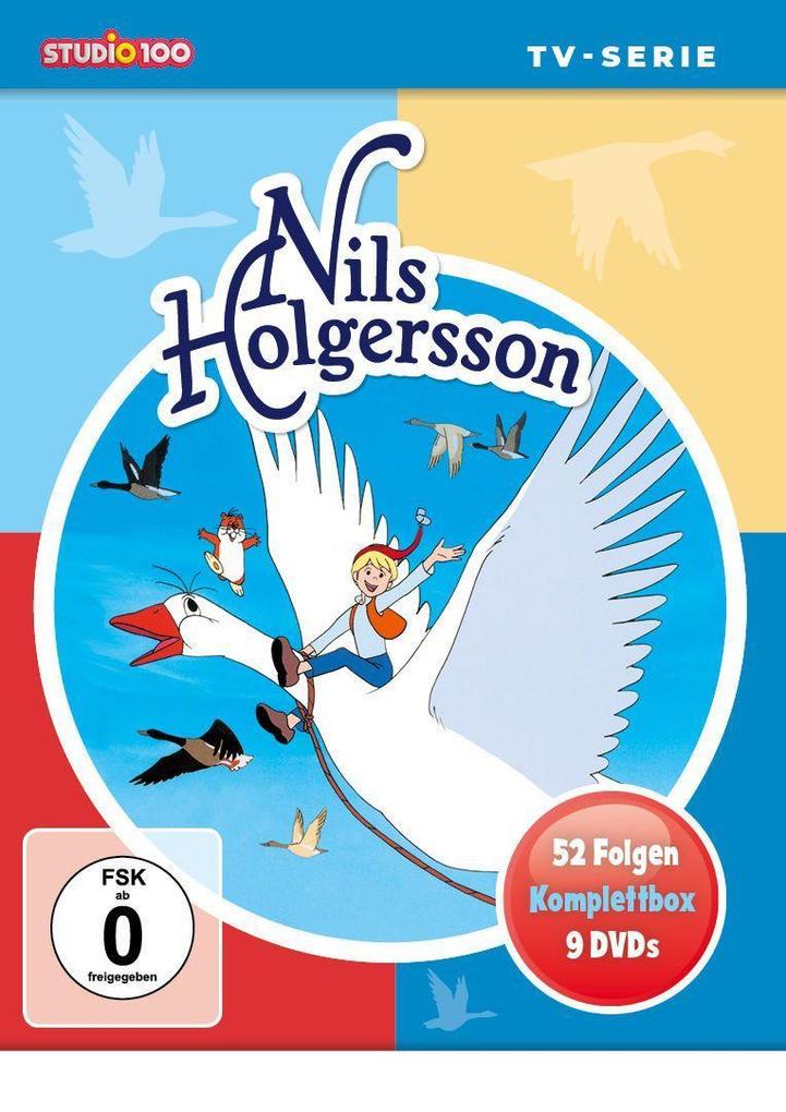 Image of Nils Holgersson (Klassik) - TV-Serien Komplettbox (9 DVDs 52 Folgen)