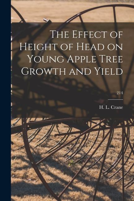 The Effect of Height of Head on Young Apple Tree Growth and Yield; 214
