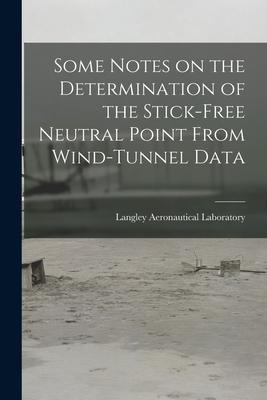 Some Notes on the Determination of the Stick-free Neutral Point From Wind-tunnel Data