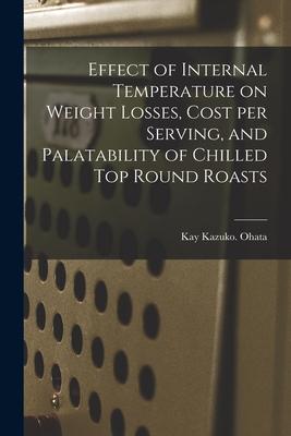 Effect of Internal Temperature on Weight Losses Cost per Serving and Palatability of Chilled Top Round Roasts
