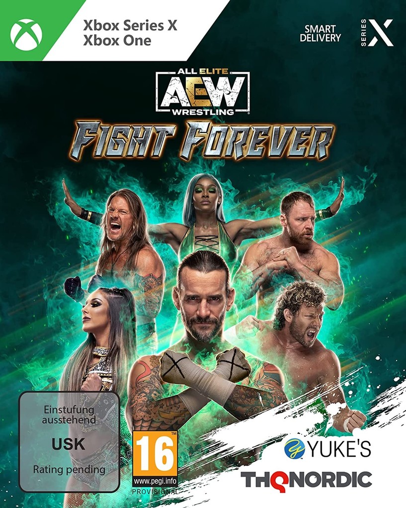 AEW Fight Forever 1 Xbox Series X-Blu-ray Disc