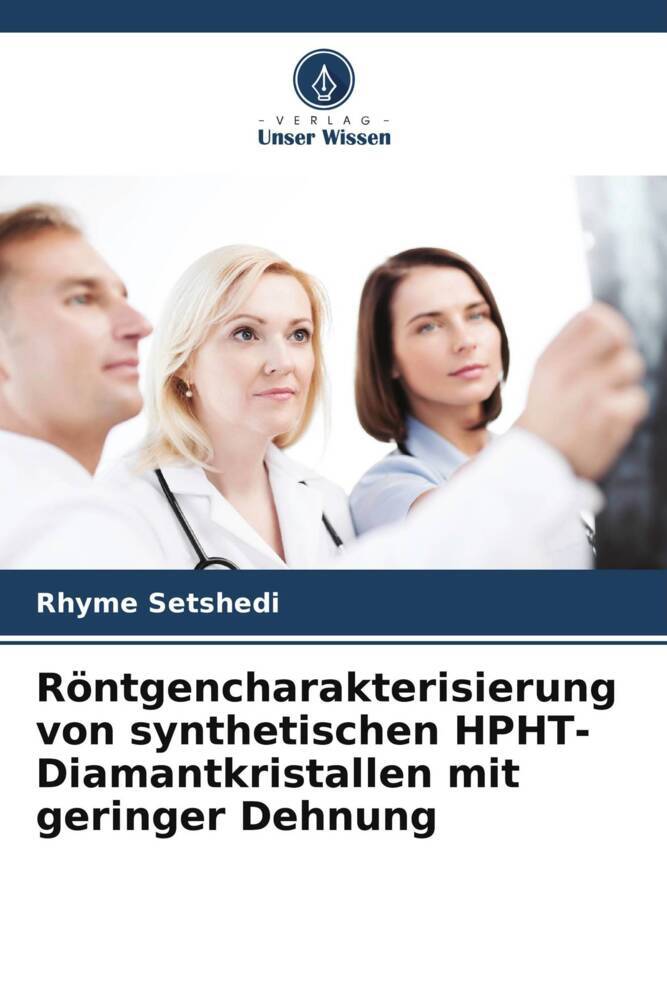 Röntgencharakterisierung von synthetischen HPHT-Diamantkristallen mit geringer Dehnung
