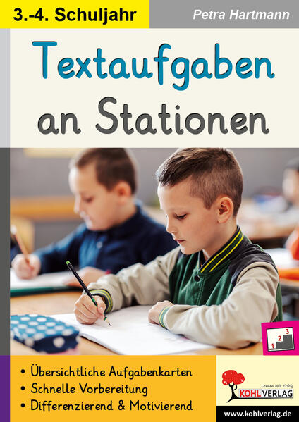 Image of Textaufgaben an Stationen / Klasse 3-4