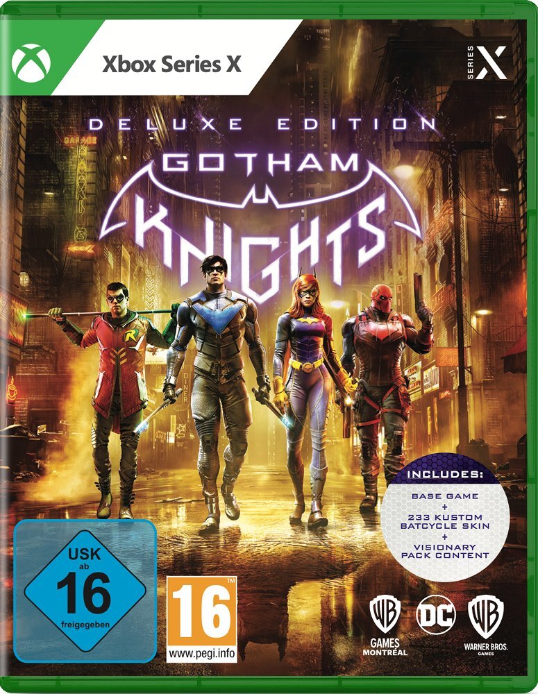 Gotham Knights Deluxe Edition 1 Xbox Series X-Blu-ray Disc