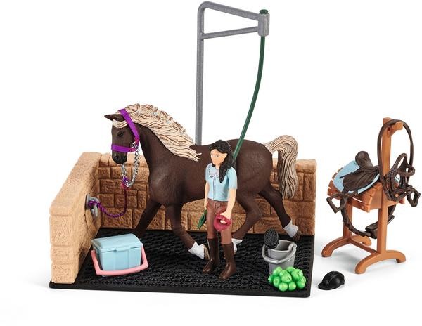 Schleich Horse Club 42438 - Waschplatz mit Emily & Luna Spielset