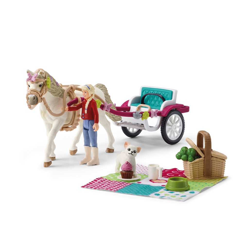 Schleich Horse Club 42467 - Kutsche für Pferdeshow Spielset