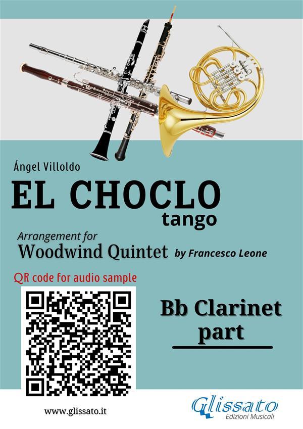 Clarinet part El Choclo tango for Woodwind Quintet