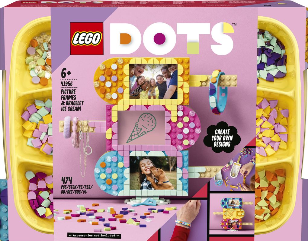 Image of LEGO® DOTS 41956 - Eiscreme Bilderrahmen