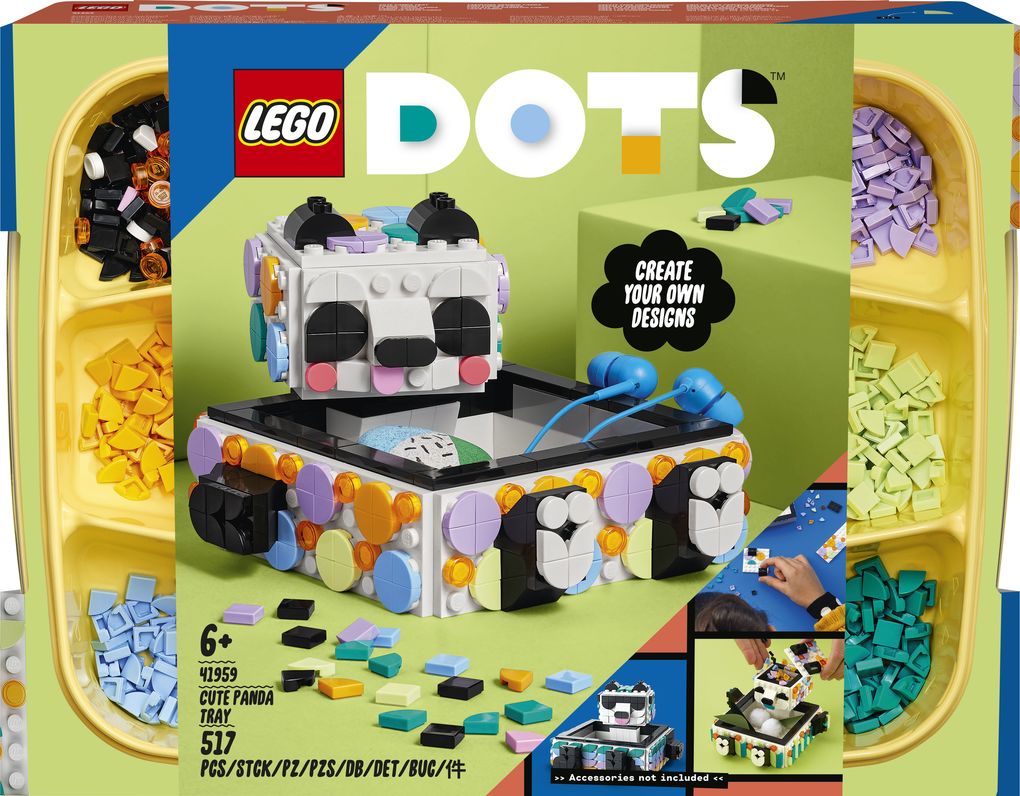 Image of LEGO® DOTS - 41959 Panda Ablageschale