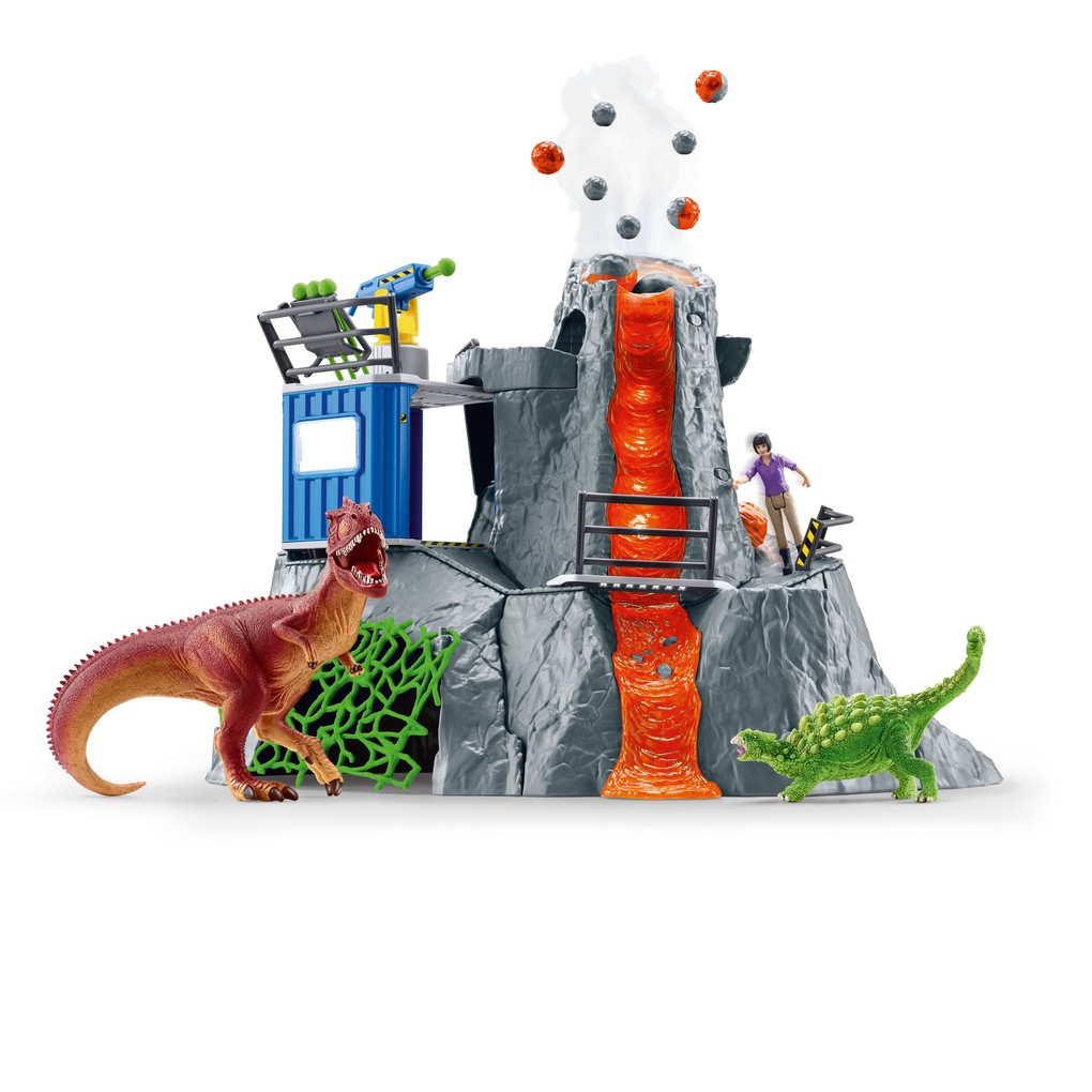 Schleich Dinosaurs 42564 - Große Vulkan Expedition