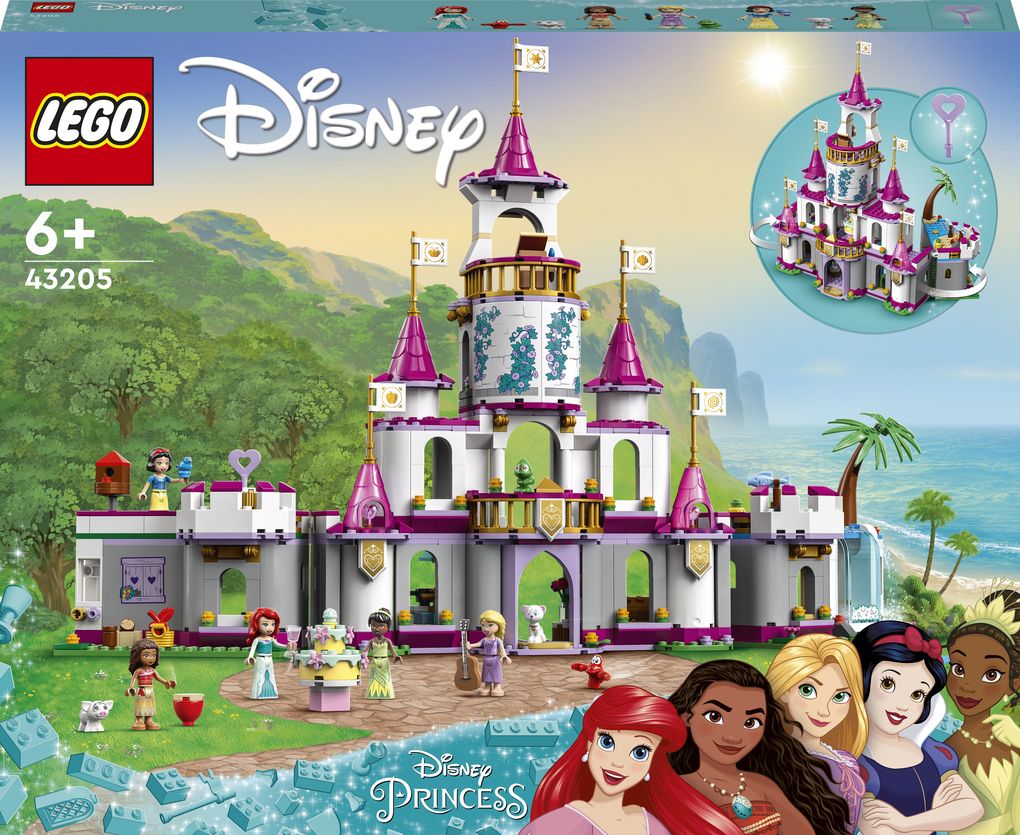 Image of 43205 Disney Princess Ultimatives Abenteuerschloss, Konstruktionsspielzeug