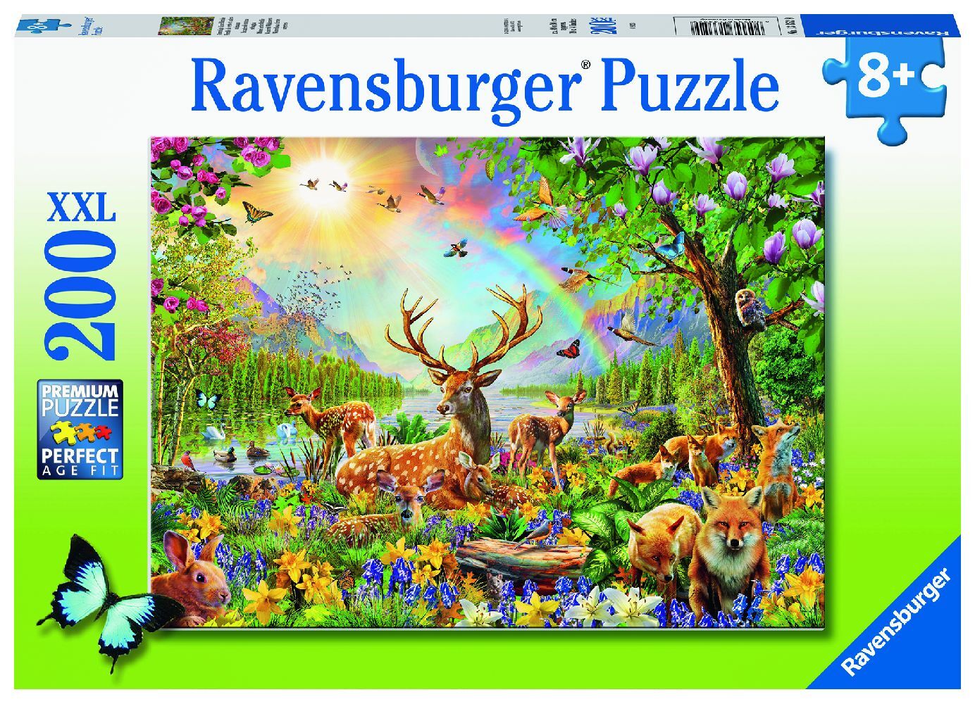 Image of Kinderpuzzle Anmutige Hirschfamilie