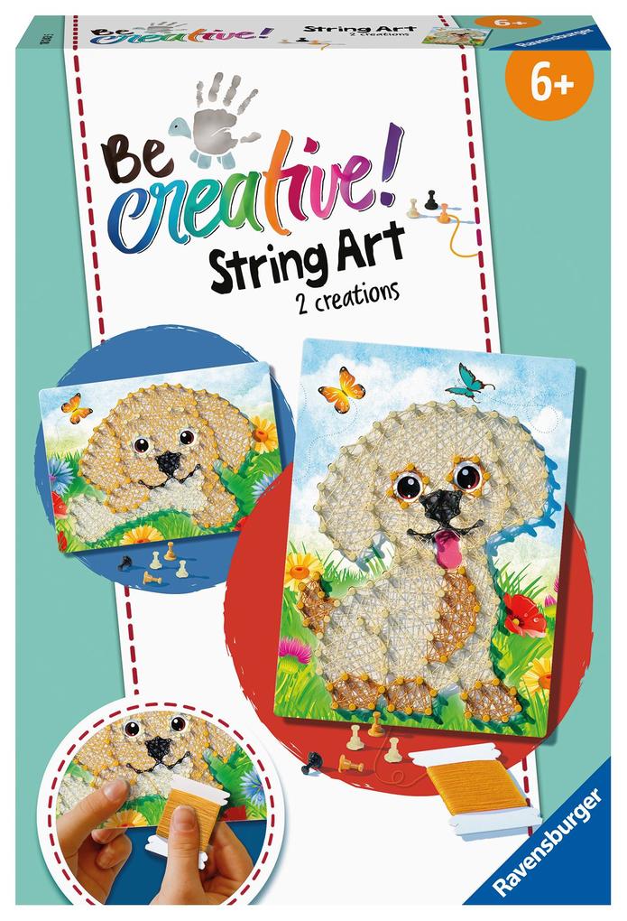 Image of Ravensburger - Be creative - String Art Dogs