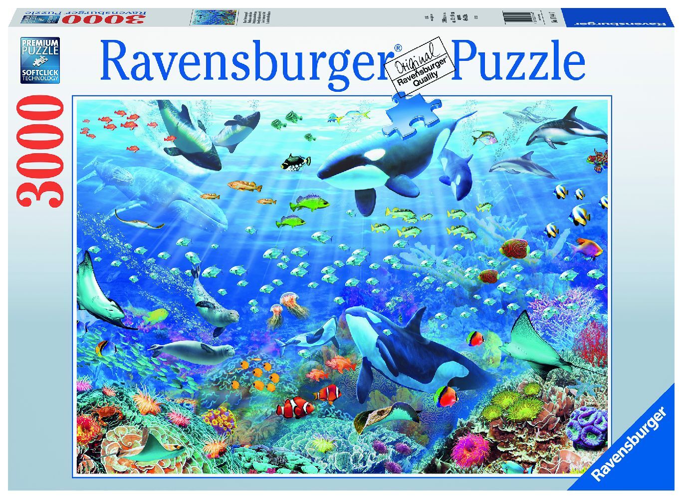 Ravensburger - Bunter Unterwasserspaß 3000 Teile