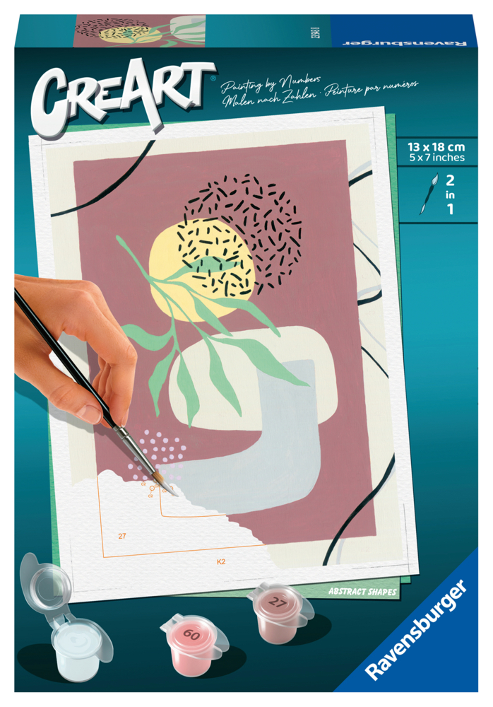 Ravensburger - Malen nach Zahlen - Abstract Shapes