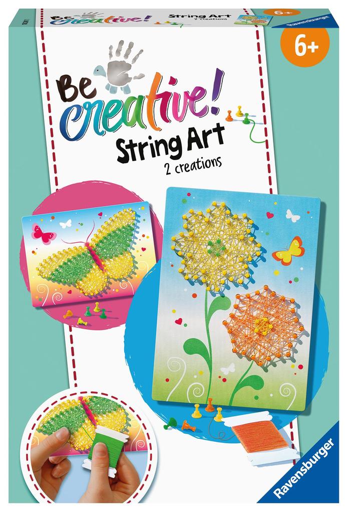 Image of Ravensburger - Be creative - String Art Butterflies