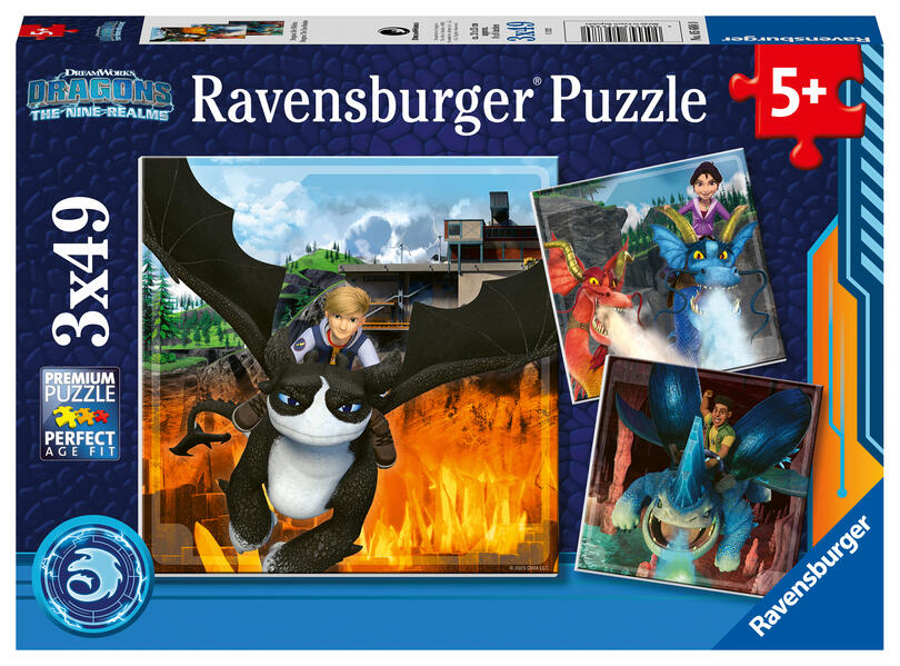 Ravensburger - Dragons: Die 9 Welten 49 Teile