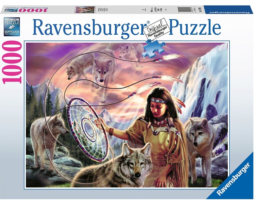 Ravensburger Puzzle 17394 Die Traumfängerin - 1000 Teile Puzzle für Erwachsene und Kinder ab 14 Jahren