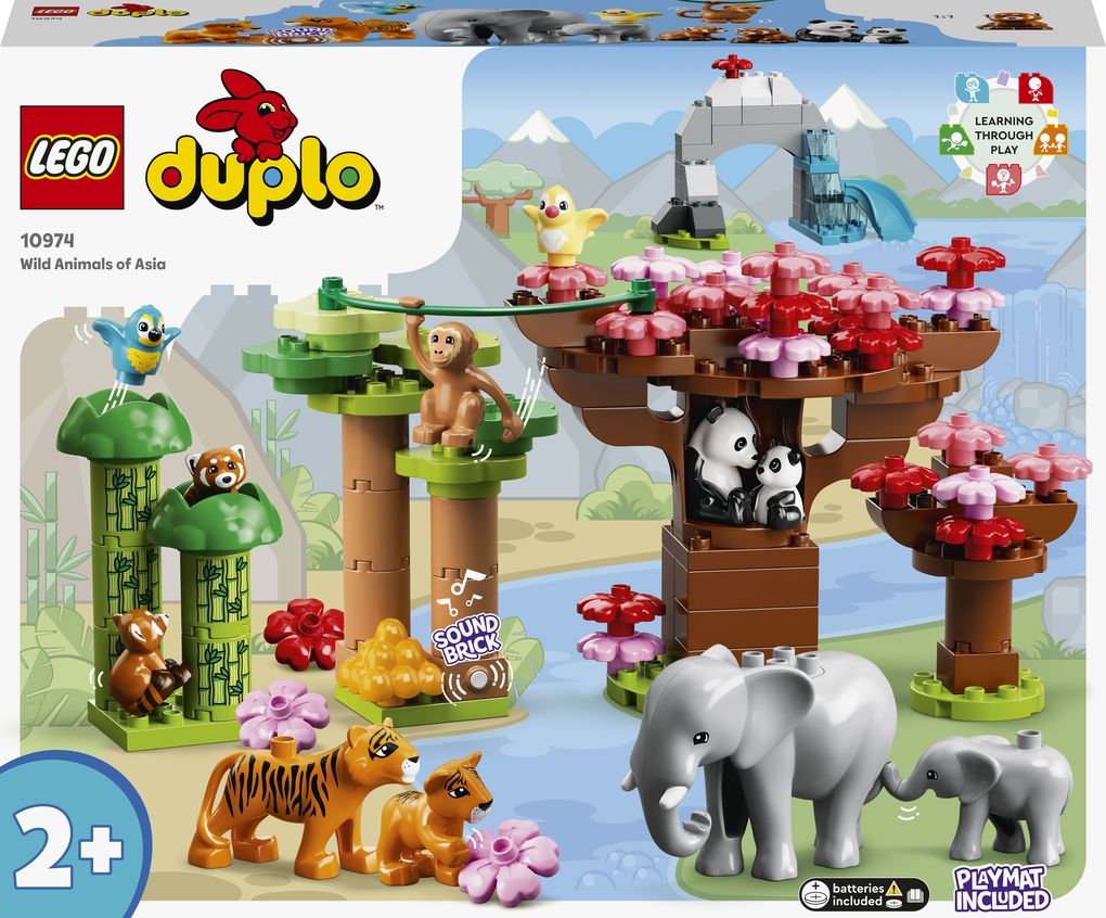 Image of LEGO DUPLO 10974 Wilde Tiere Asiens