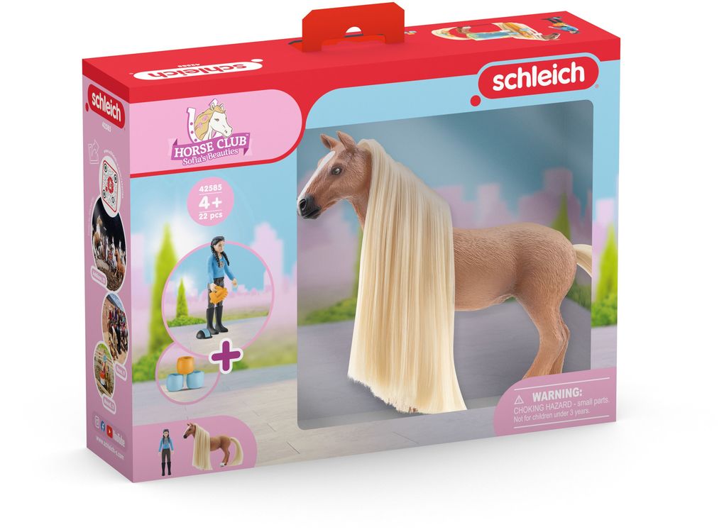 Image of Horse Club Sofia''s Beauties Kim & Caramelo Starter Set, Spielfigur