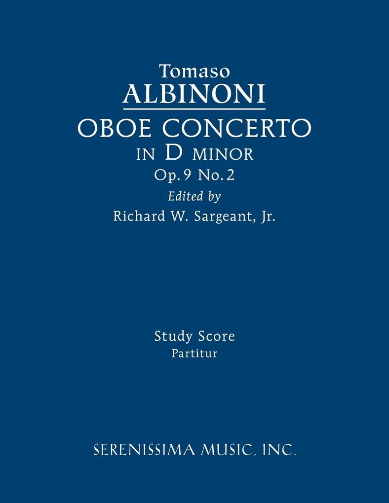 Oboe Concerto in D minor Op.9 No.2