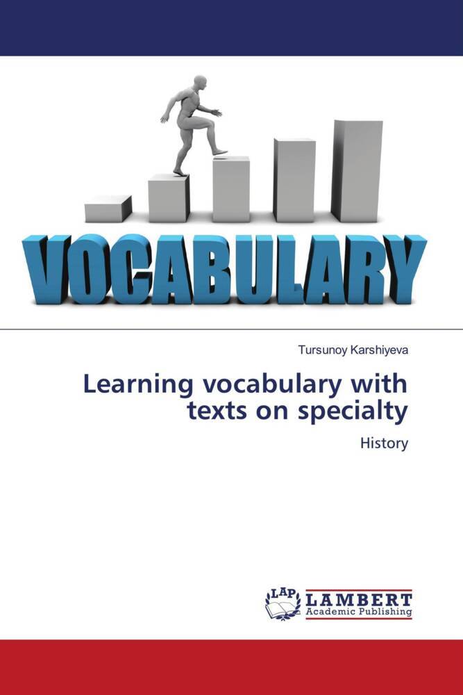 Learning vocabulary with texts on specialty