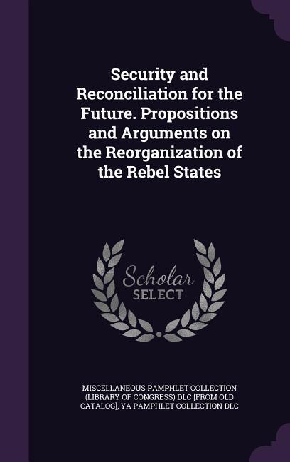 Security and Reconciliation for the Future. Propositions and Arguments on the Reorganization of the Rebel States
