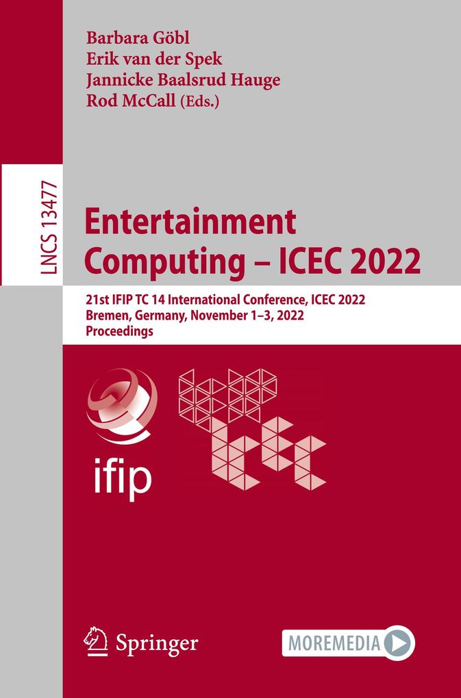 Entertainment Computing ICEC 2022