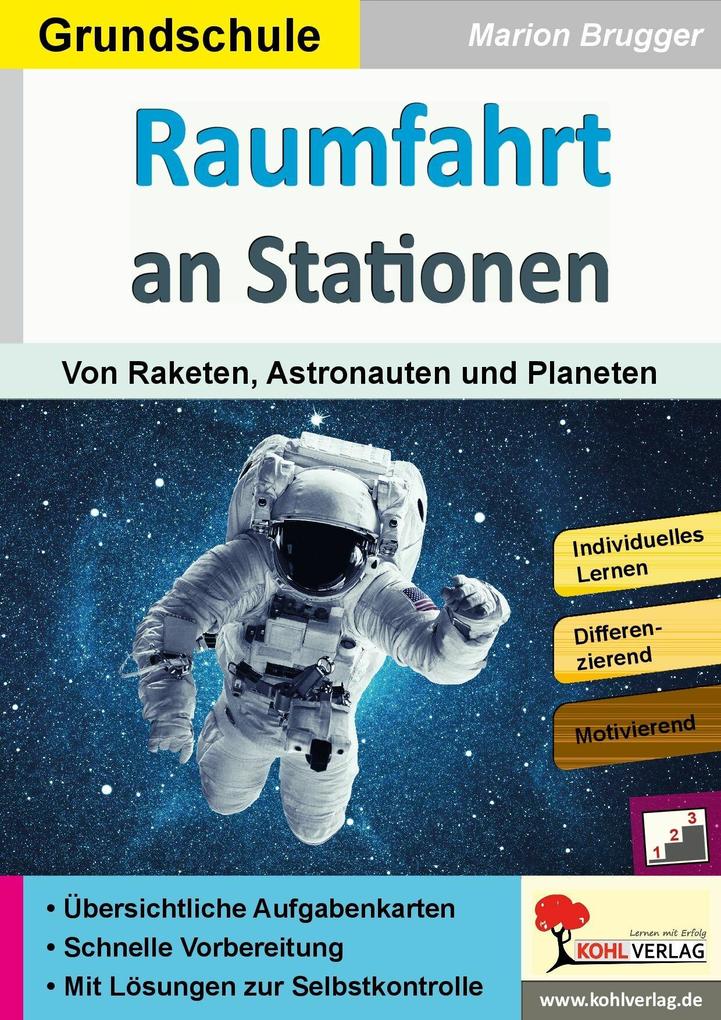 Raumfahrt an Stationen / Grundschule