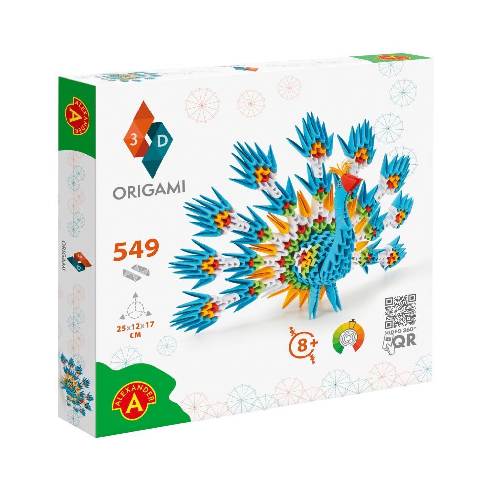 ORIGAMI 3D - Peacock