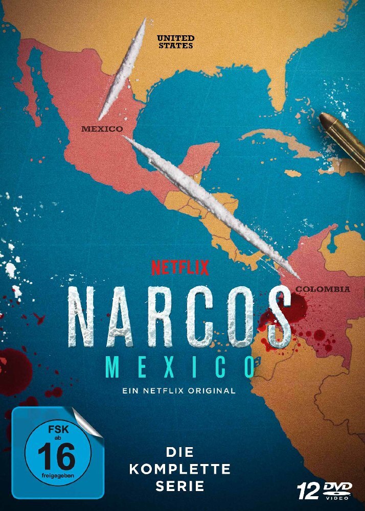 NARCOS: MEXICO - Die komplette Serie. Staffel.1-3 12 DVD (Limited Edition)