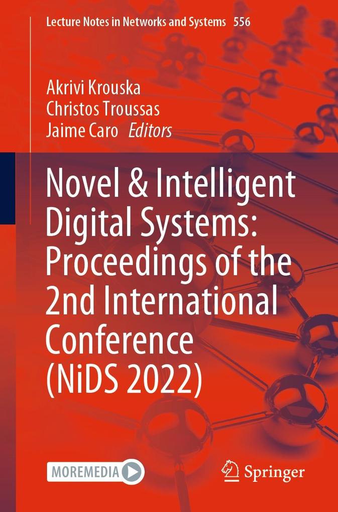 Novel & Intelligent Digital Systems: Proceedings of the 2nd International Conference (NiDS 2022)