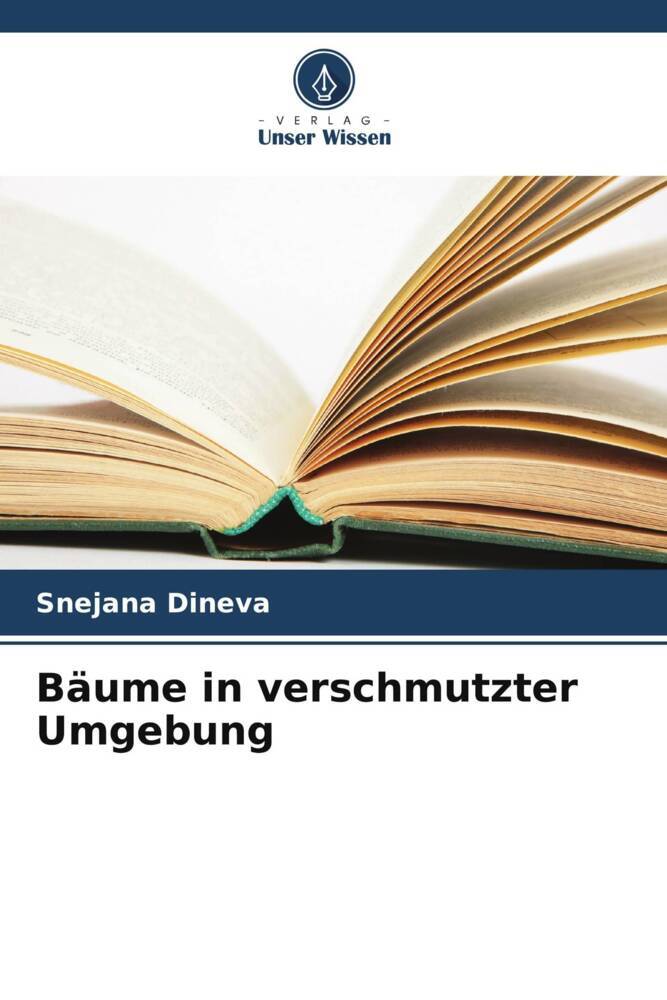 Bäume in verschmutzter Umgebung