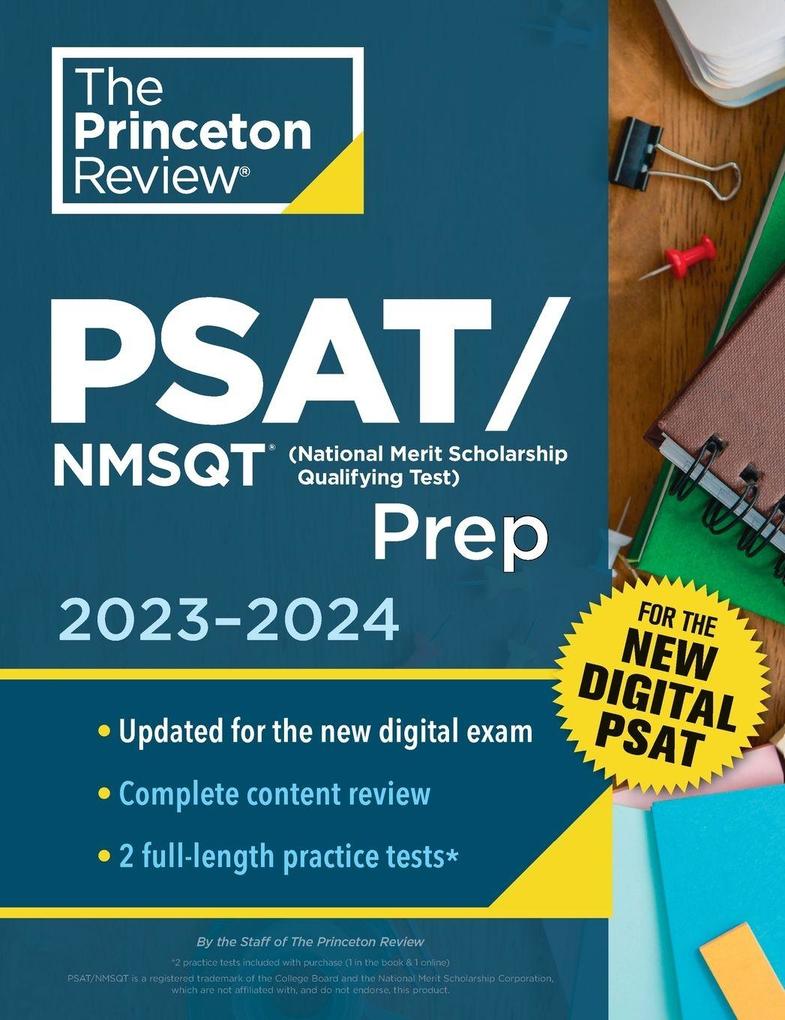 Princeton Review PSAT/NMSQT Prep 2023-2024