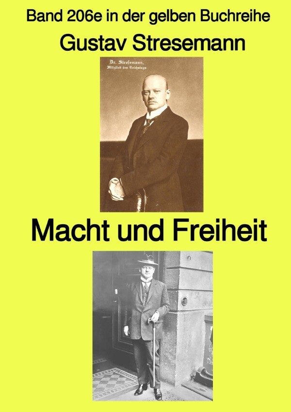 Image of Macht und Freiheit - Band 206e in der gelben Buchreihe - bei Jürgen Ruszkowski