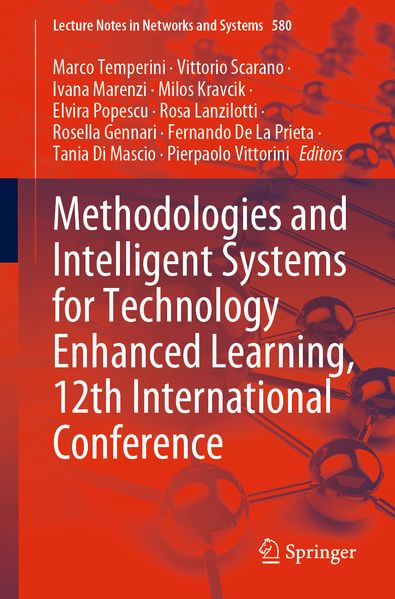 Methodologies and Intelligent Systems for Technology Enhanced Learning 12th International Conference