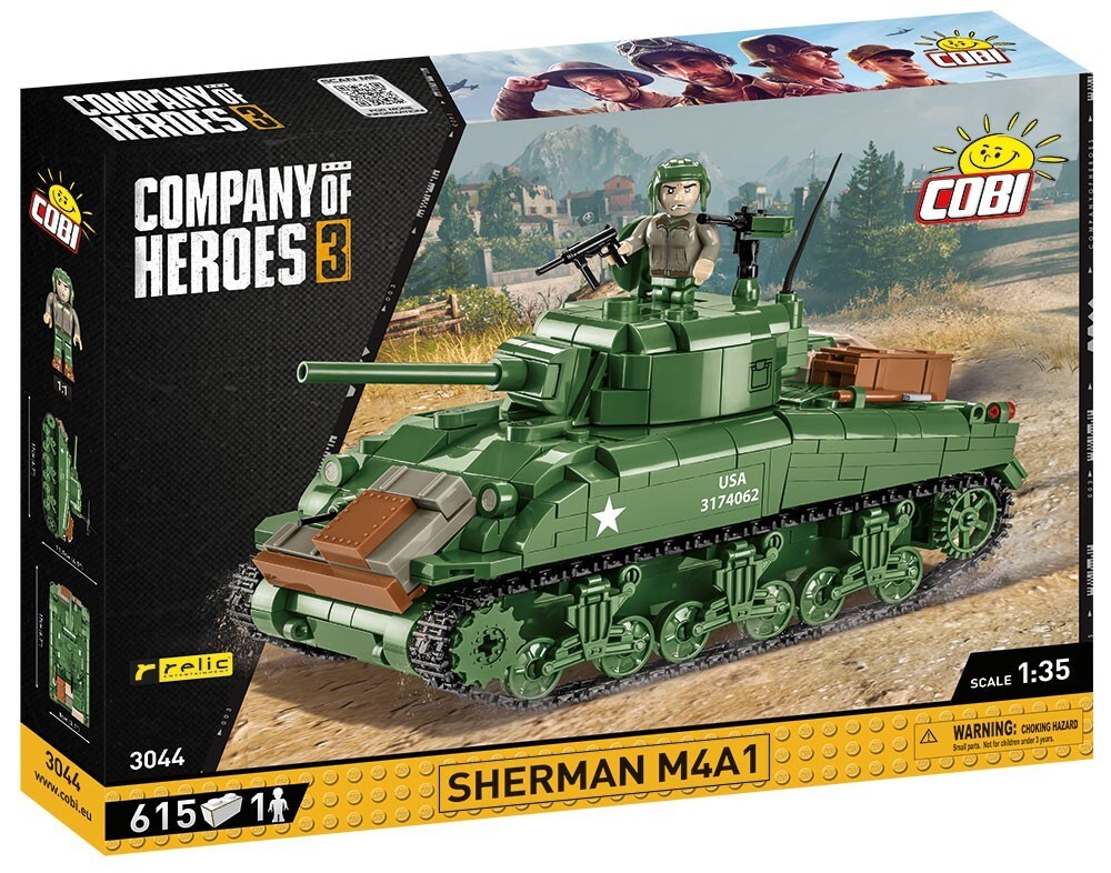 COBI 3044 - Company of Heroes III Sherman M4A1