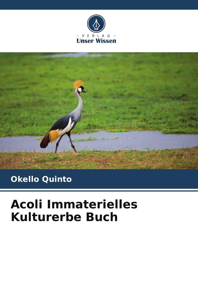Acoli Immaterielles Kulturerbe Buch