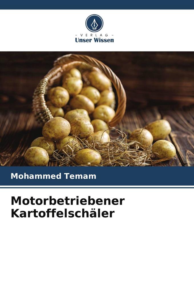 Motorbetriebener Kartoffelschäler