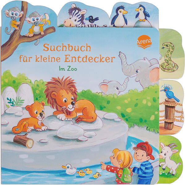 Image of Suchbuch für kleine Entdecker. Im Zoo