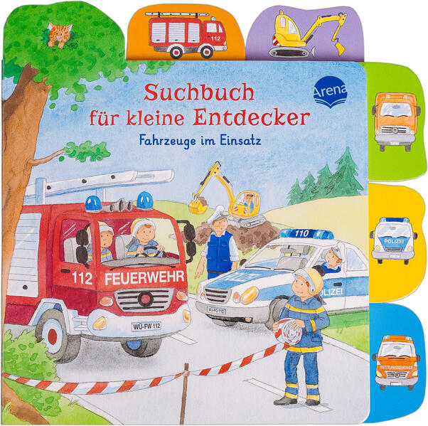 Image of Suchbuch für kleine Entdecker. Fahrzeuge im Einsatz