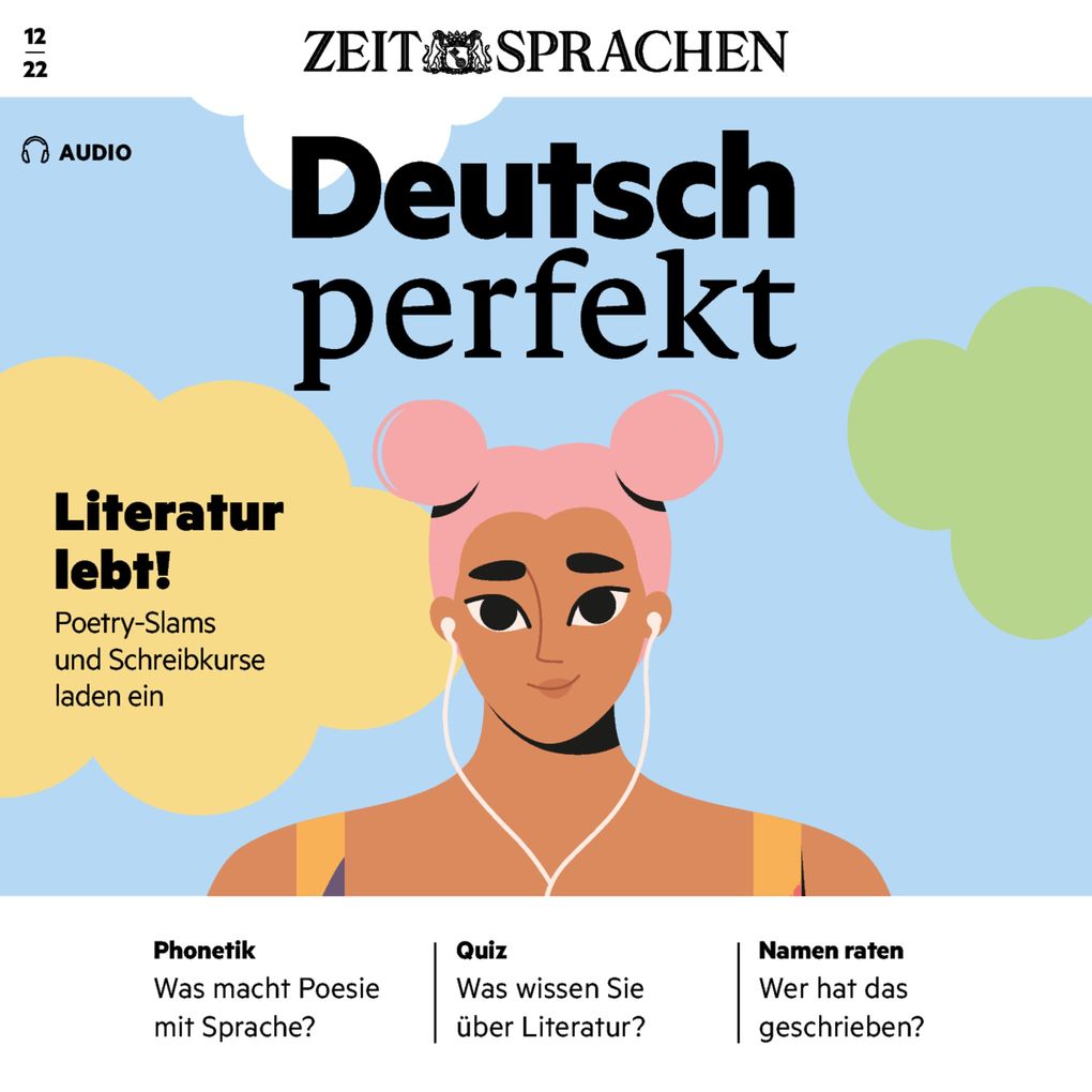 Deutsch lernen Audio - Literatur lebt!