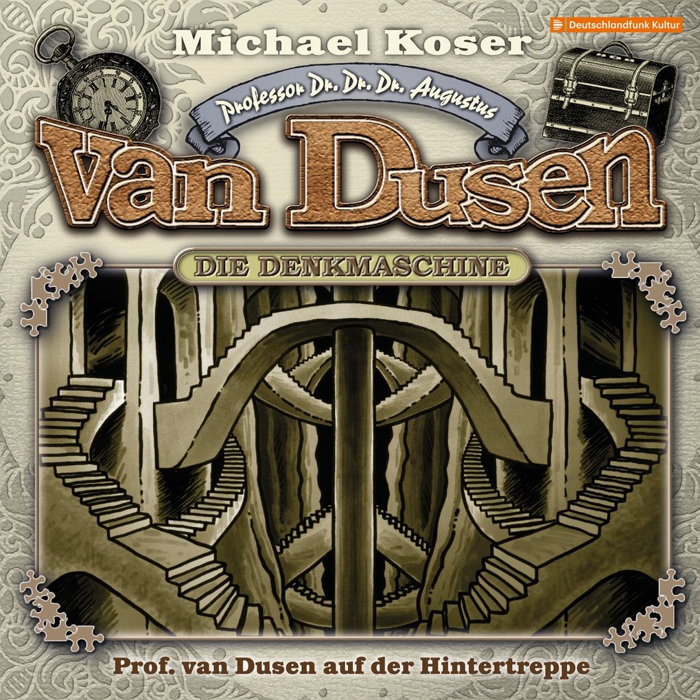 Professor van Dusen auf der Hintertreppe